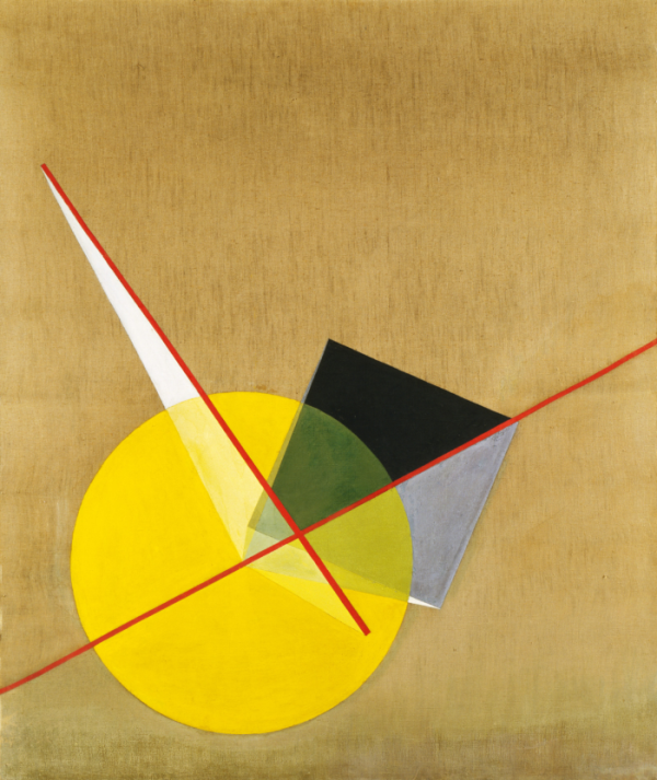László Moholy-Nagy. Yellow Circle. 1921